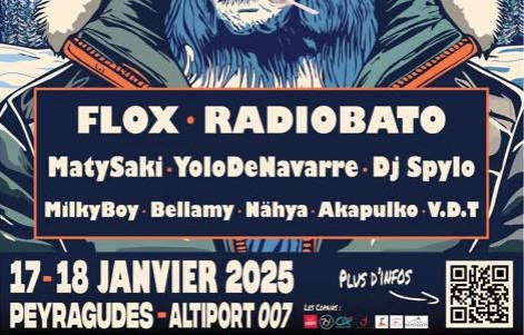 3 ème édition du festival Sur Mon Glaçon du 17 et 18 janvier 2025