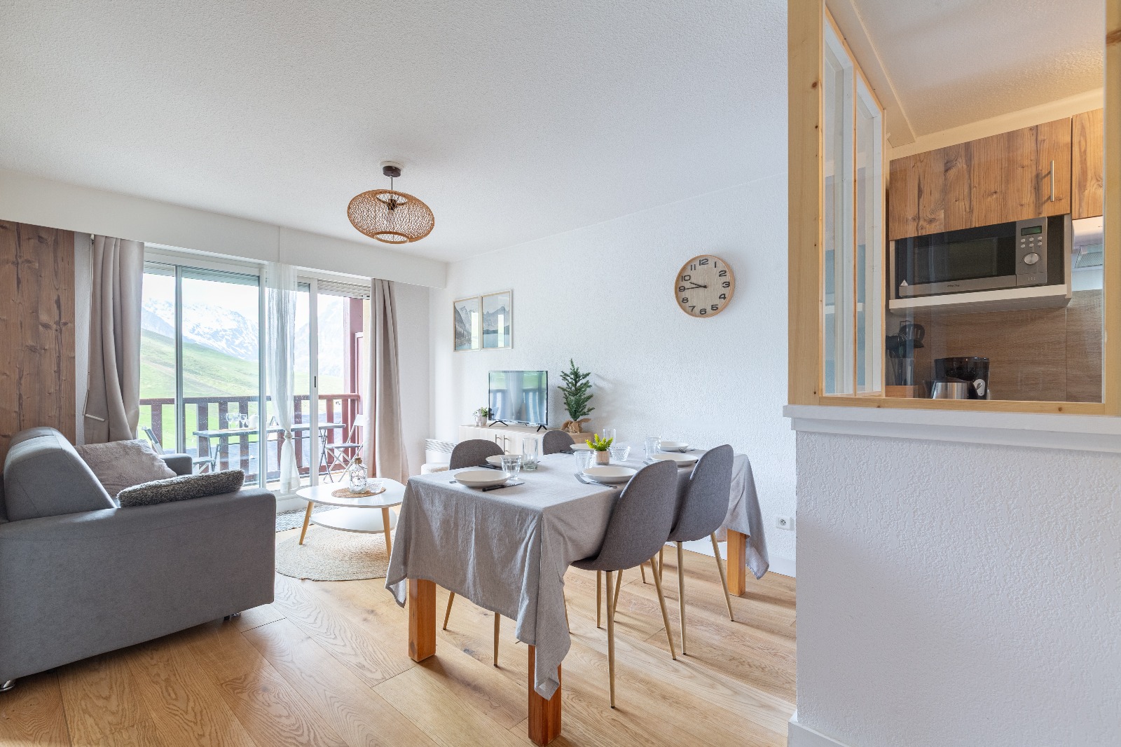 Vue de l'intérieur d'un appartement Ôlouron - Rentabilisez votre bien immo